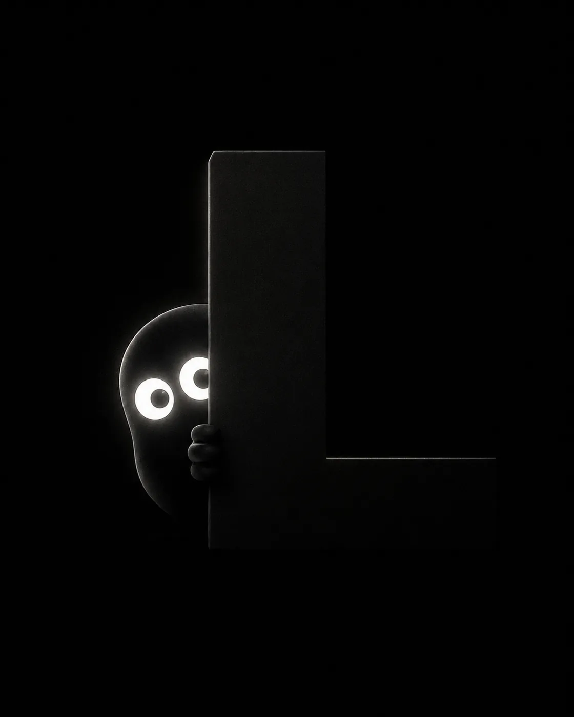 $lurk — the lurker peeking from behind the L